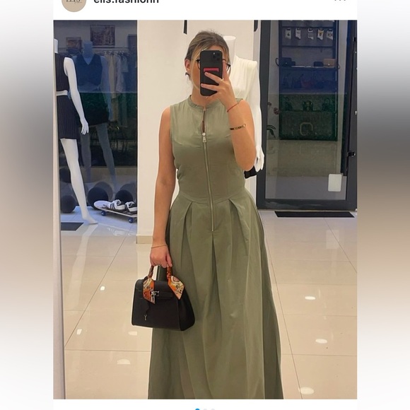 STYLEWE Dresses & Skirts - STYLEWE Olive Green Maxi Dress